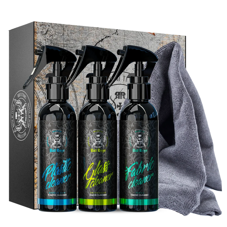 RR Customs Bad Boys Interior Set 150ml for cleaning car interiors