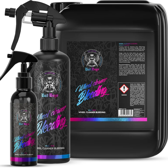 RR Customs Bad Boys Wheel Cleaner Bleeding for alloy wheels