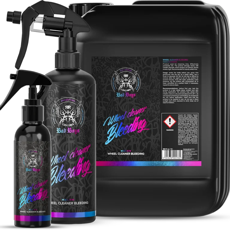 RR Customs Bad Boys Wheel Cleaner Bleeding for alloy wheels
