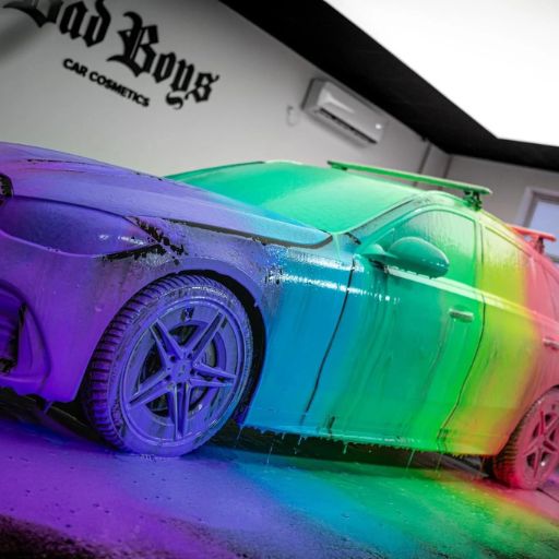RR Customs Bad Boys vehicle wrap and PPF care collection