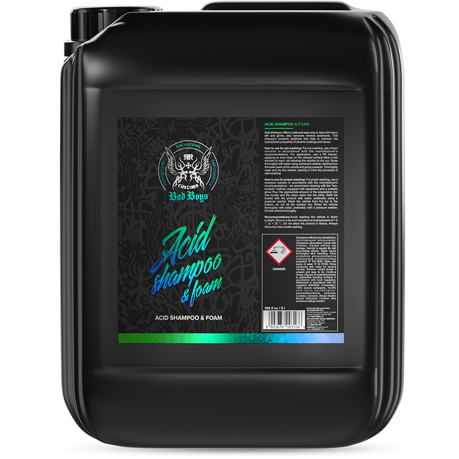 Bad Boys Acid Shampoo & Foam