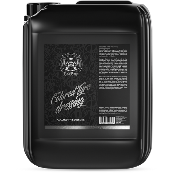 Bad Boys Colored Tyre Dressing