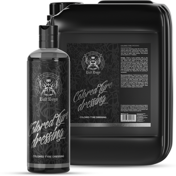 Bad Boys Colored Tyre Dressing