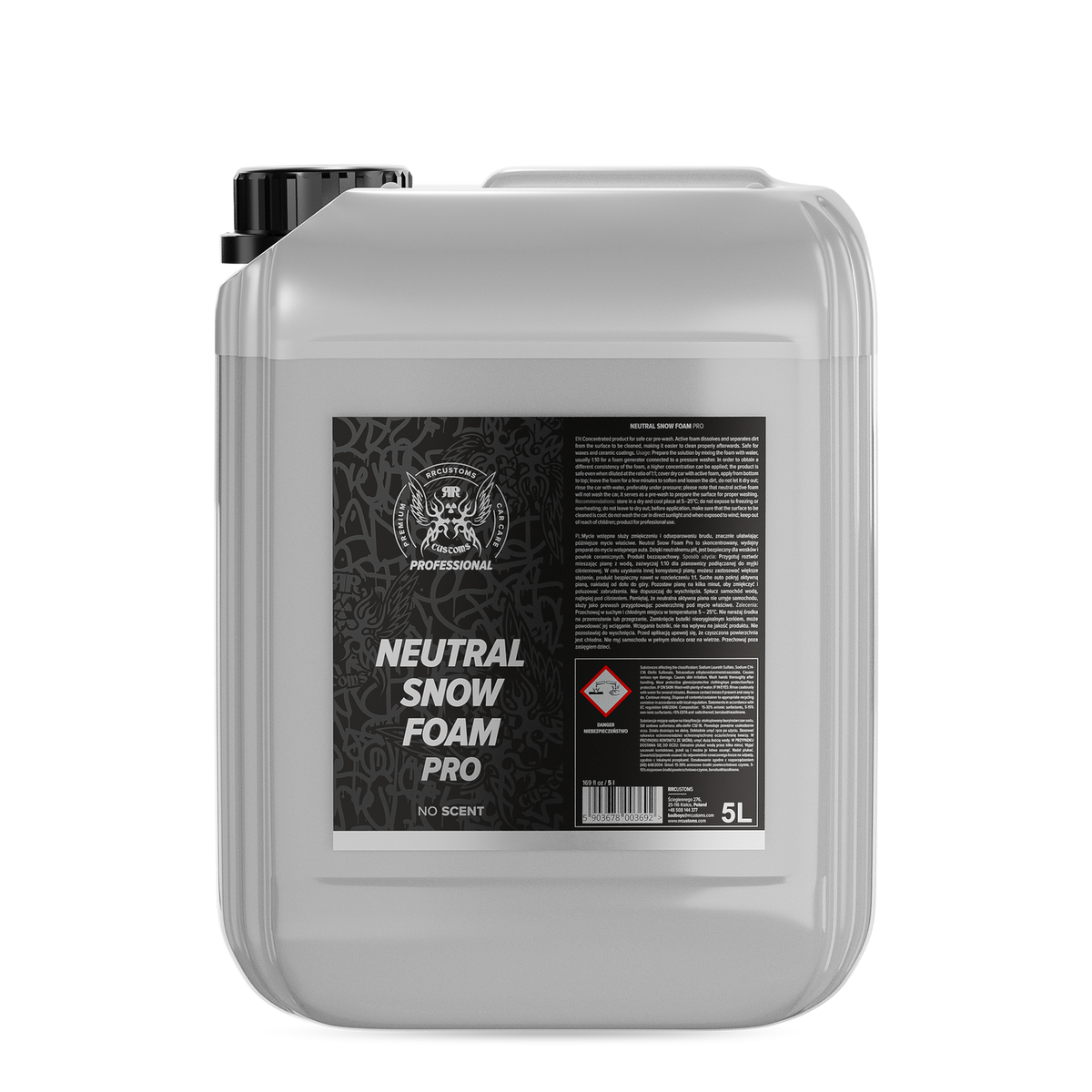 RRCustoms BadBoys Professional Neutral Snow Foam 5L