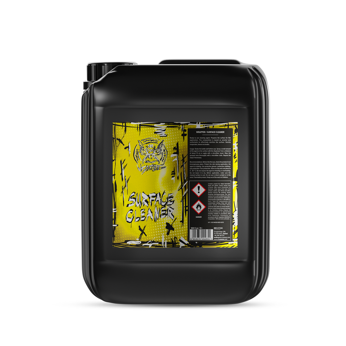 Wrapper Surface Cleaner