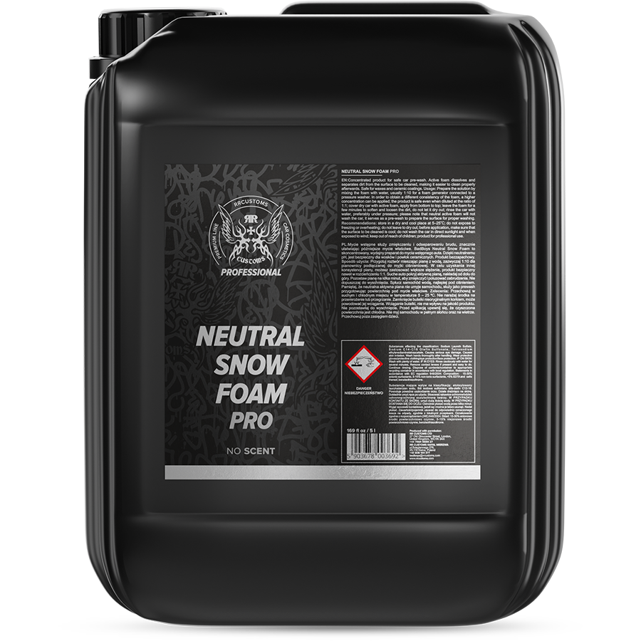 RRCustoms BadBoys Professional Neutral Snow Foam 5L