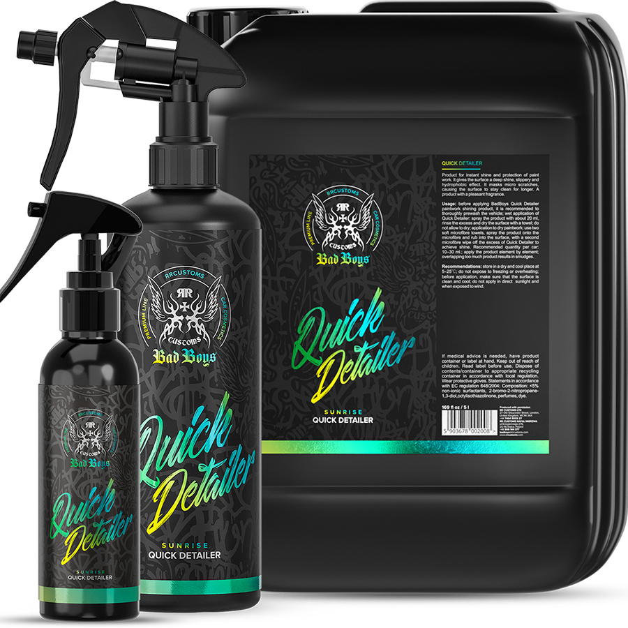 Bad Boys Quick Detailer QD