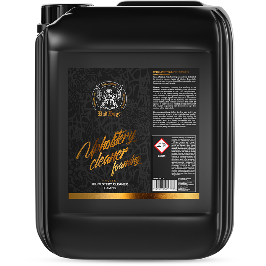 Bad Boys Upholstery Cleaner Foaming