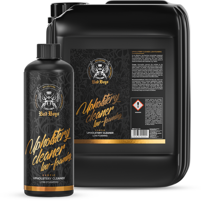 Bad Boys Upholstery Cleaner Low Foaming