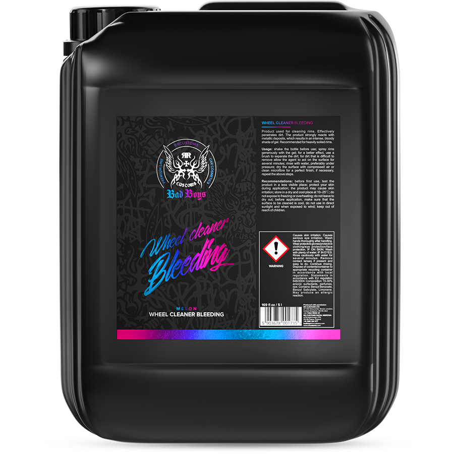 Bad Boys Wheel Cleaner Bleeding