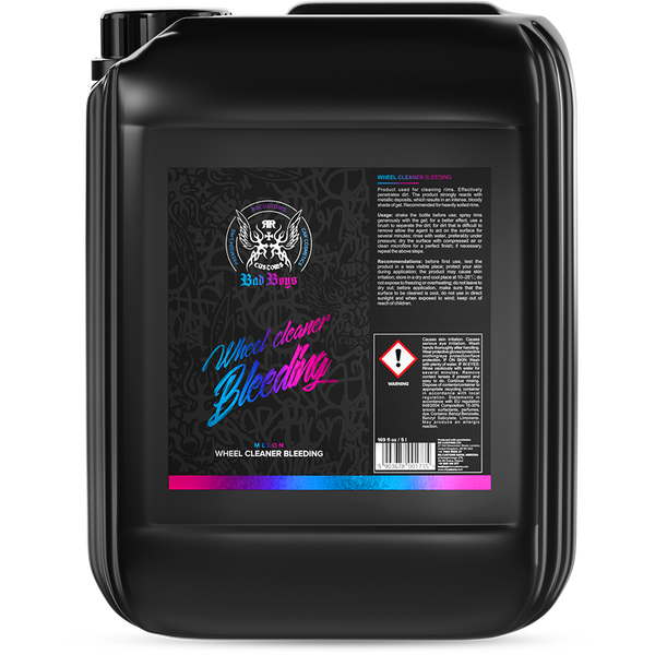 Bad Boys Wheel Cleaner Bleeding
